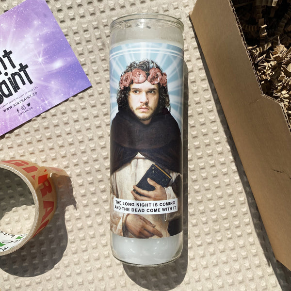 Saint Jon Snow Prayer Candle