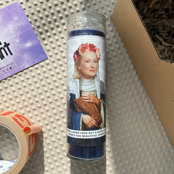 Saint Meryl Streep Prayer Candle