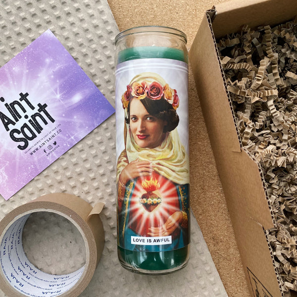 Saint Fleabag | Phoebe Waller-Bridge Prayer Candle