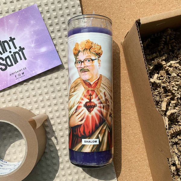 Saint Jim Bell | Friday Night Dinner | Mark Heap Prayer Candle