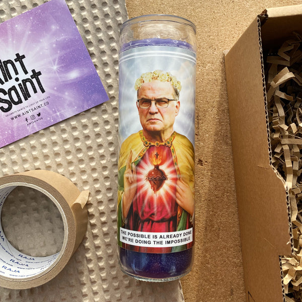 Saint Marcelo Bielsa Prayer Candle