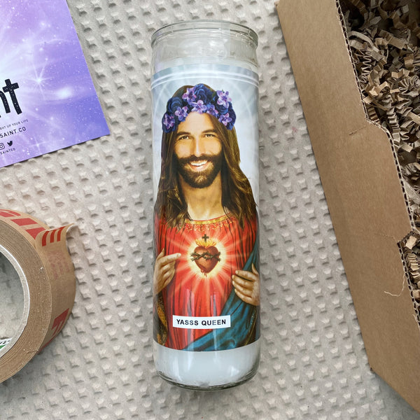 Saint Jonathan Van Ness Prayer Candle