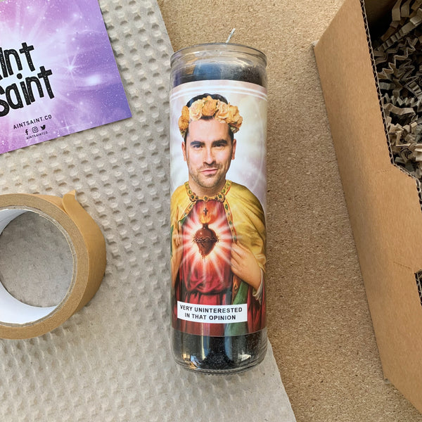 Saint David Rose | Daniel Levy | Schitt's Creek Prayer Candle