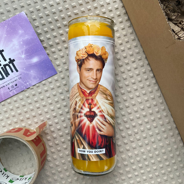 Saint Matt LeBlanc Prayer Candle