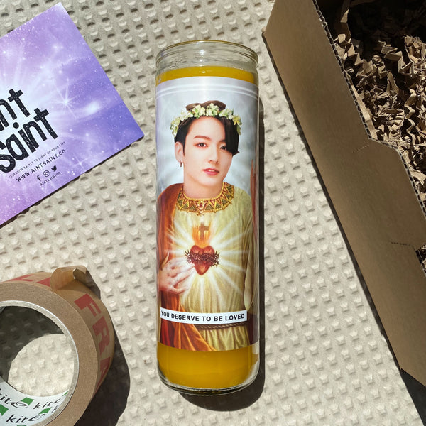 Saint Jungkook | Jeon Jung-kook | BTS | Kpop Prayer Candle
