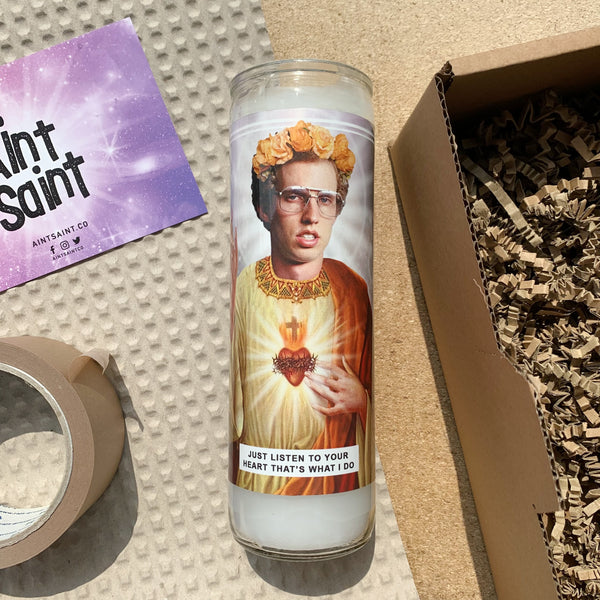Saint Napoleon Dynamite | Jon Heder Prayer Candle