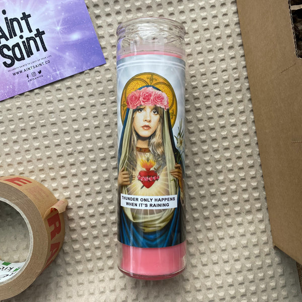 Saint Stevie Nicks | Fleetwood Mac Prayer Candle