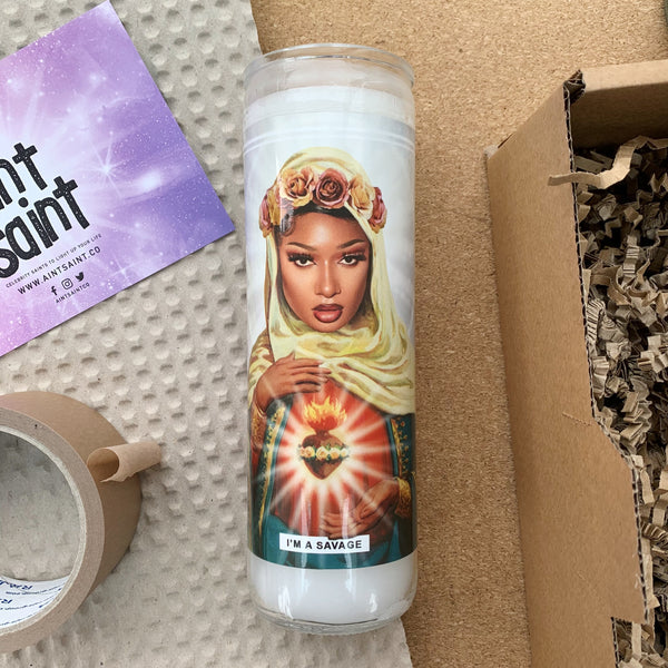 Saint Megan Thee Stallion | Savage Prayer Candle