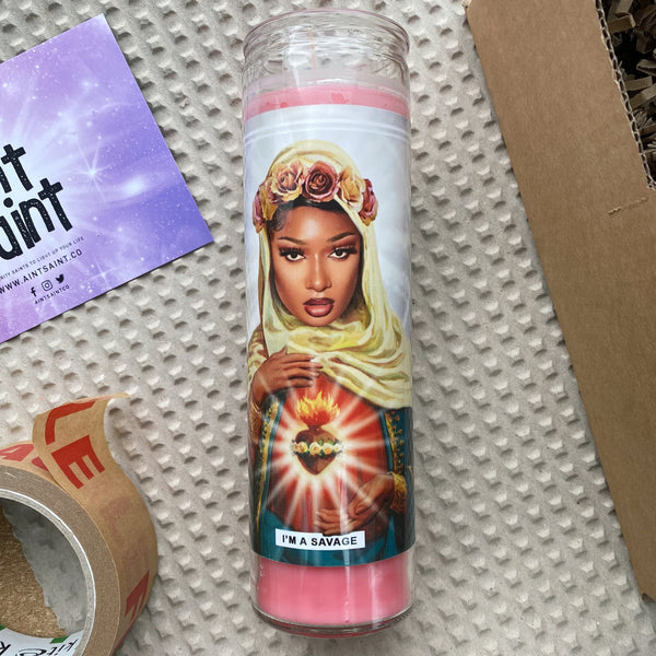 Saint Megan Thee Stallion | Savage Prayer Candle