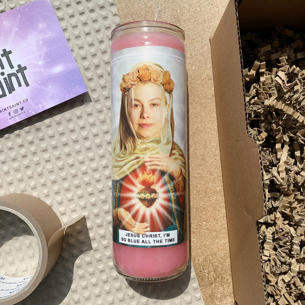 Saint Phoebe Bridgers Prayer Candle