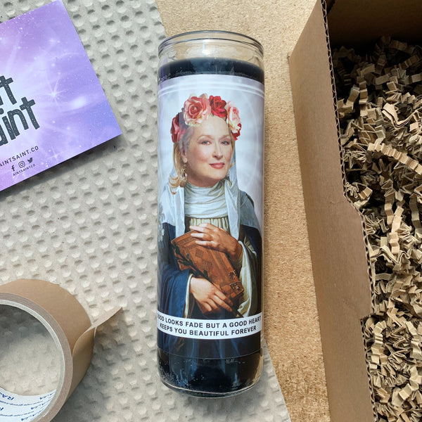 Saint Meryl Streep Prayer Candle