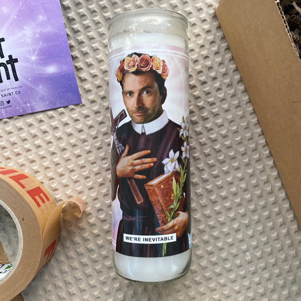 Saint David Tennant Prayer Candle