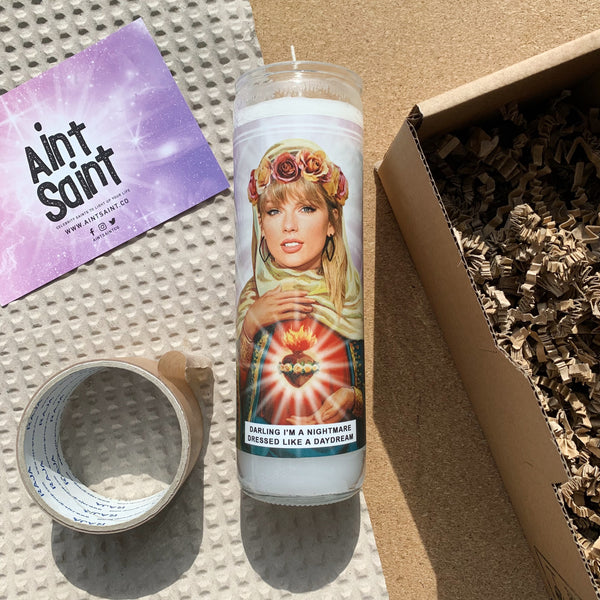 Saint Swift Prayer Candle