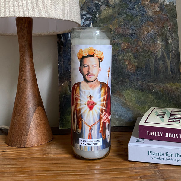 Saint Anthony Bridgerton | Jonathan Bailey Prayer Candle