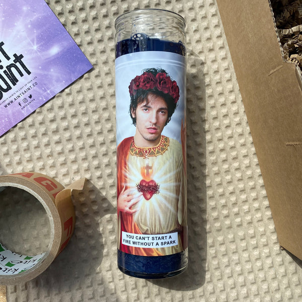 Saint Bruce Springsteen | Dancing In The Dark Prayer Candle