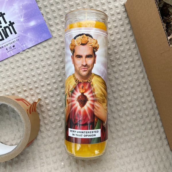 Saint David Rose | Daniel Levy | Schitt's Creek Prayer Candle