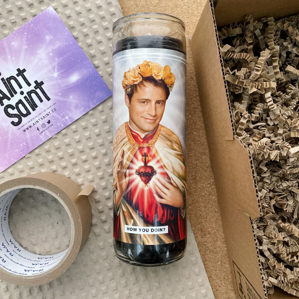 Saint Matt LeBlanc Prayer Candle