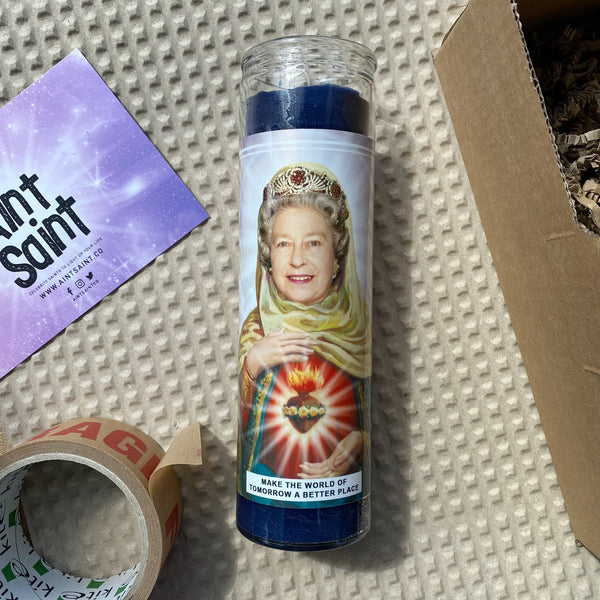 Saint Queen Elizabeth II Prayer Candle