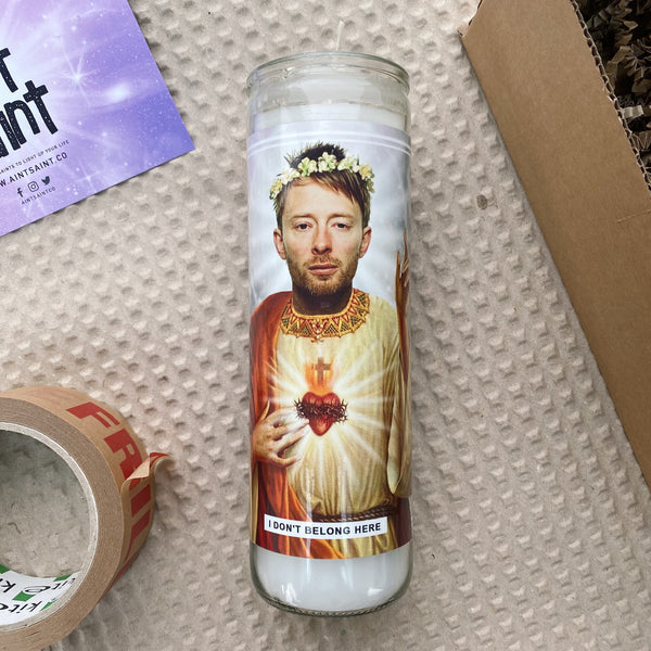 Saint Thom Yorke Prayer Candle