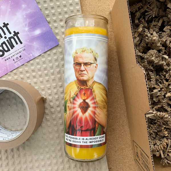 Saint Marcelo Bielsa Prayer Candle