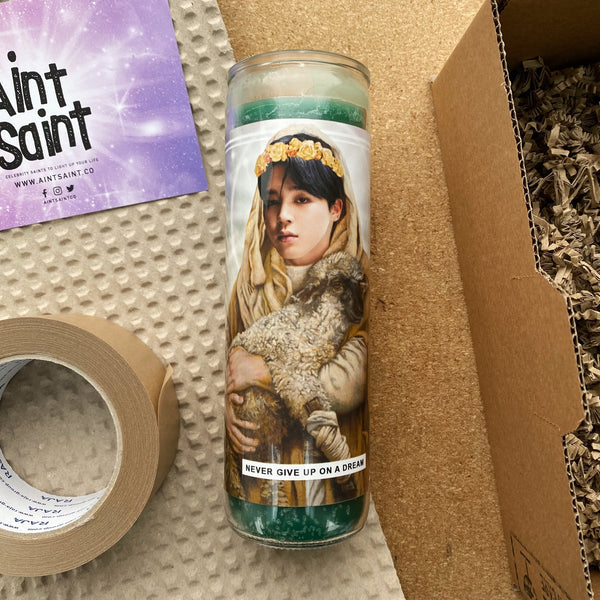 Saint Jimin | Park Ji-min | BTS | Kpop Prayer Candle