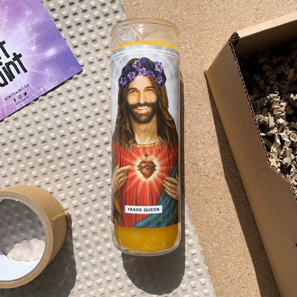 Saint Jonathan Van Ness Prayer Candle