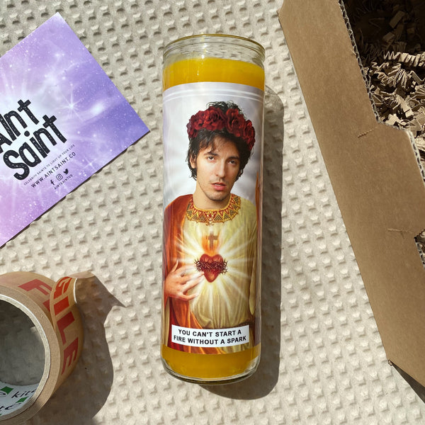 Saint Bruce Springsteen | Dancing In The Dark Prayer Candle