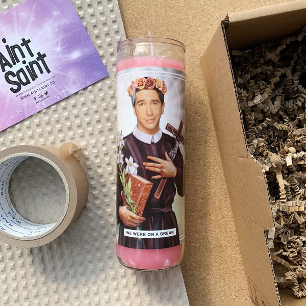 Saint David Schwimmer Prayer Candle