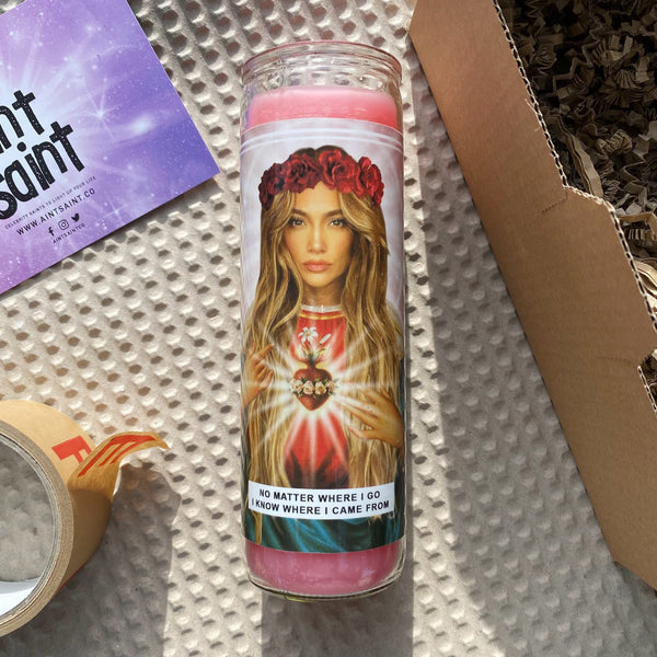 Saint Jennifer Lopez | Jlo Prayer Candle