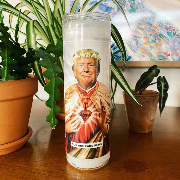 Saint Donald Trump Prayer Candle