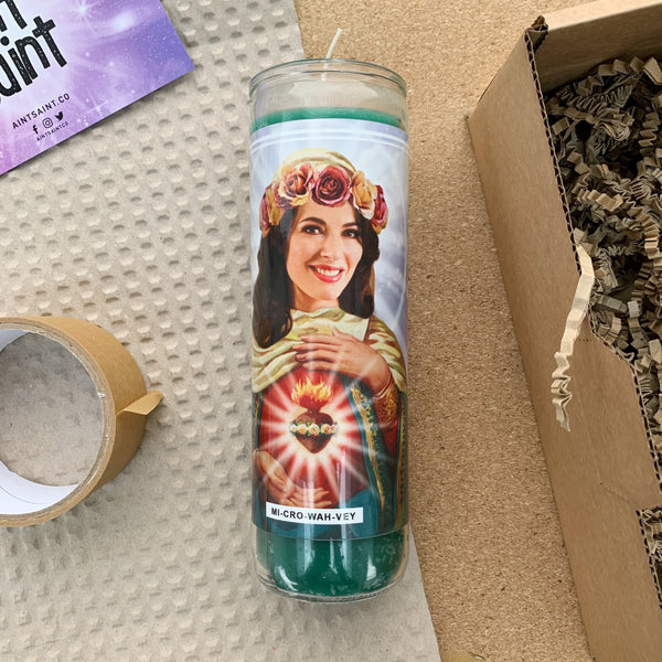 Saint Nigella Lawson Prayer Candle