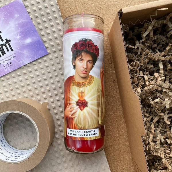 Saint Bruce Springsteen | Dancing In The Dark Prayer Candle