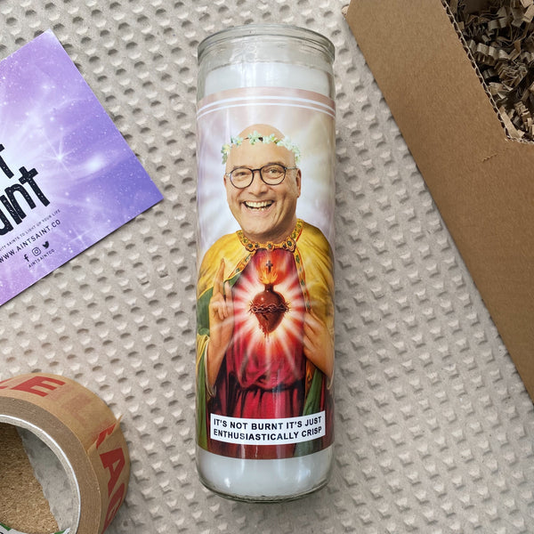 Saint Gregg Wallace | Masterchef Prayer Candle