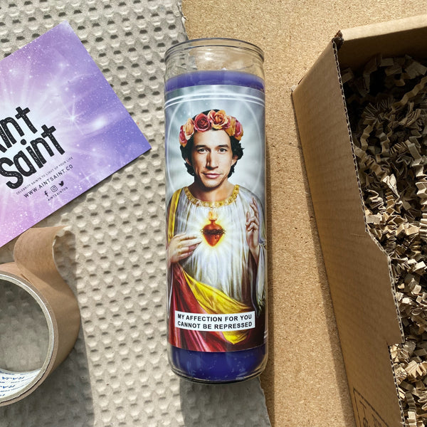 Saint Adam Driver Prayer Candle