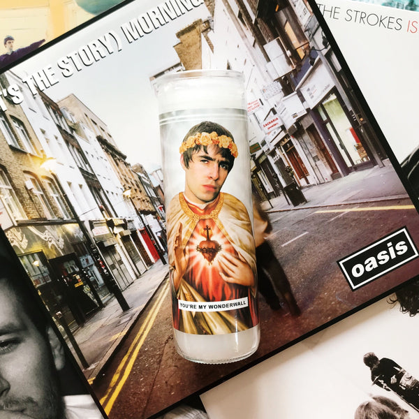 Saint Liam Gallagher Prayer Candle