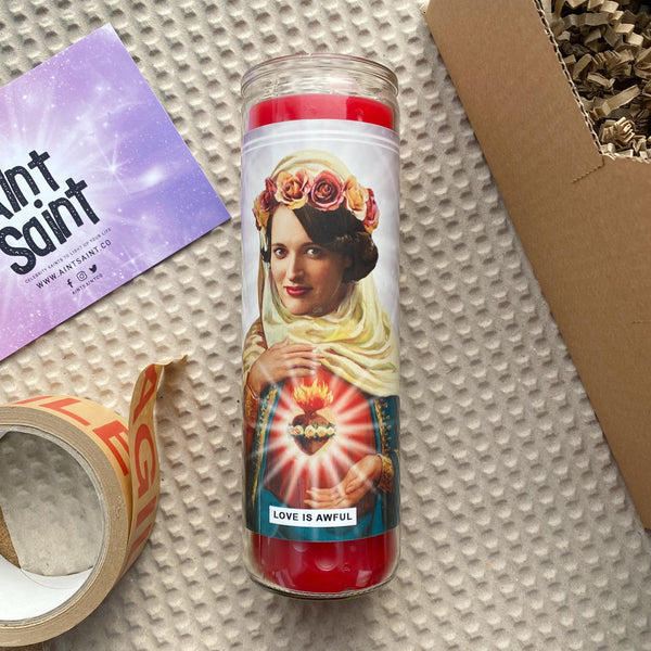 Saint Fleabag | Phoebe Waller-Bridge Prayer Candle