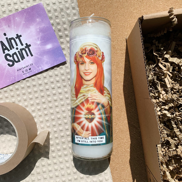 Saint Hayley Williams Prayer Candle