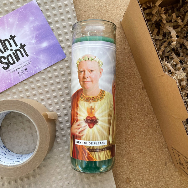 Saint Chris Whitty Prayer Candle