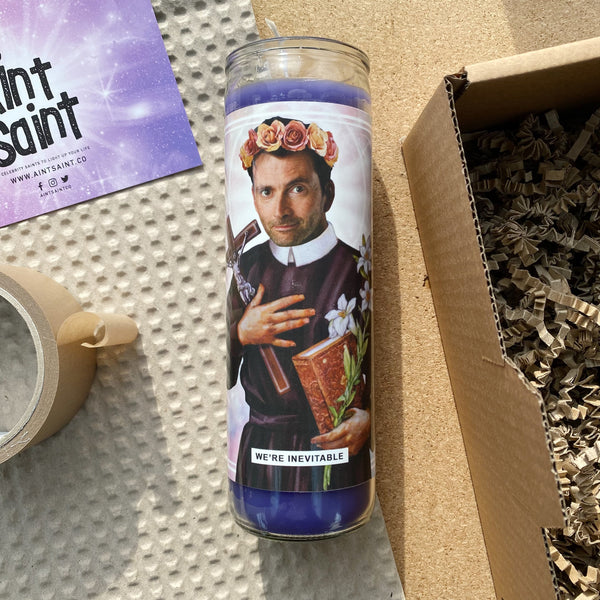 Saint David Tennant Prayer Candle