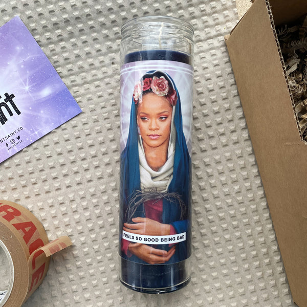Saint Rihanna Prayer Candle
