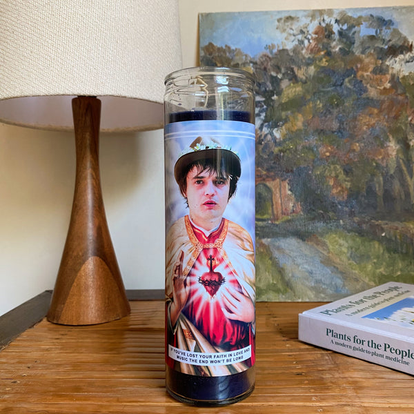 Saint Pete Doherty | Libertines | Babyshambles Prayer Candle
