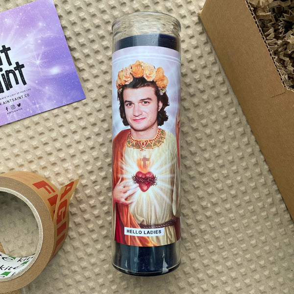 Saint Steve Harrington | Joe Keery Prayer Candle