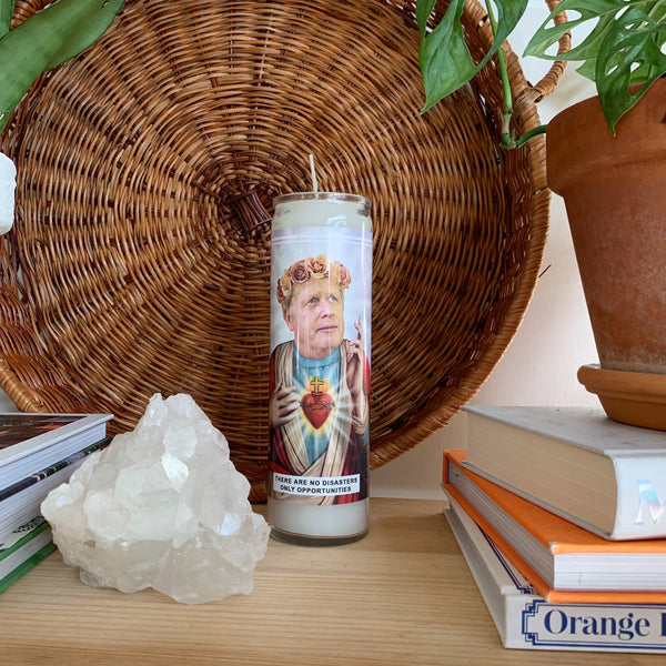 Saint Boris Johnson Prayer Candle