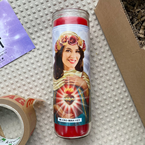 Saint Nigella Lawson Prayer Candle