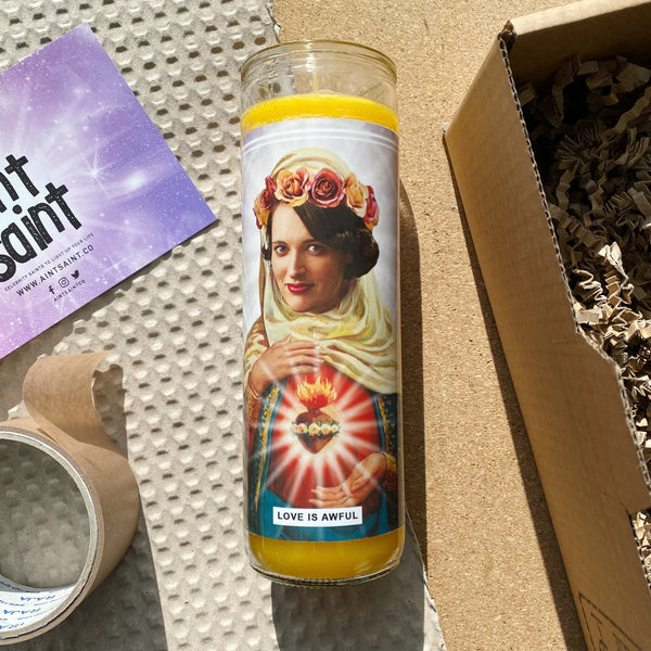 Saint Fleabag | Phoebe Waller-Bridge Prayer Candle