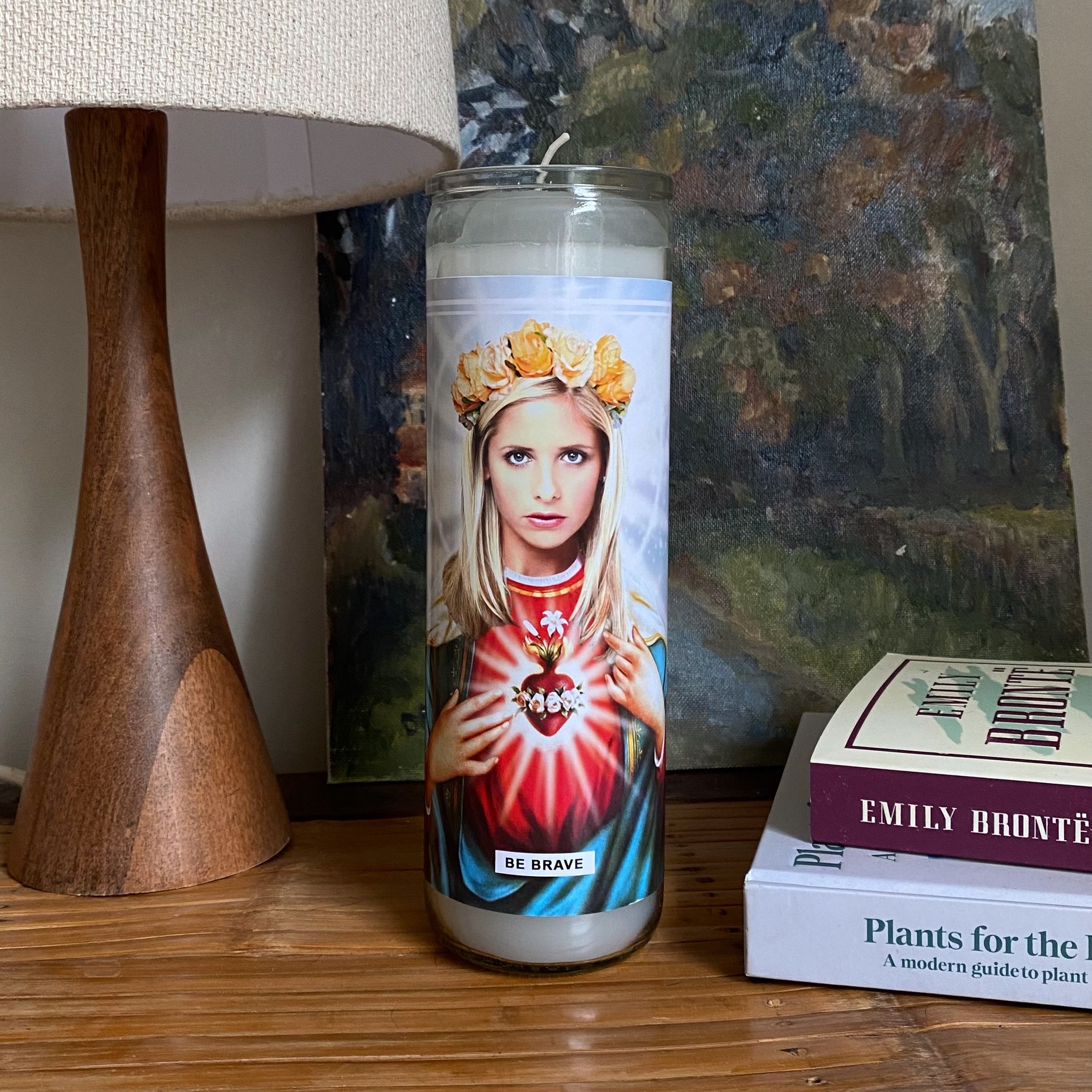 Saint Buffy | Sarah Michelle Gellar Prayer Candle