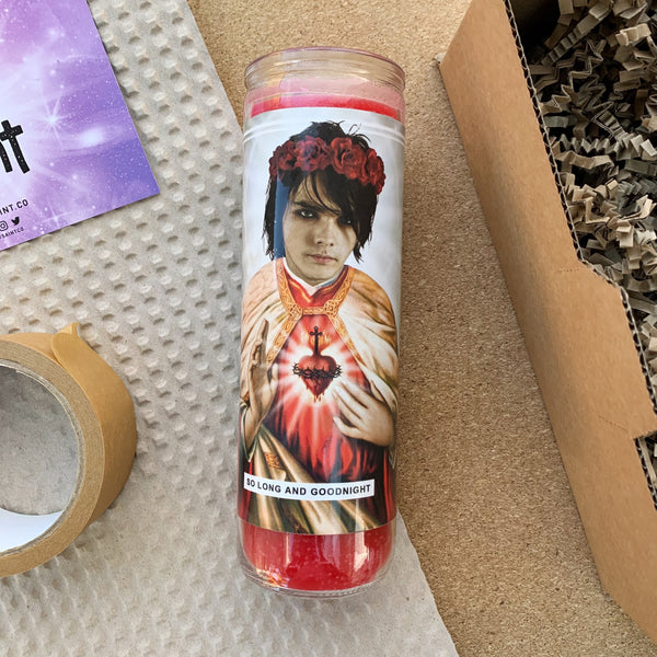 Saint Gerard Way Prayer Candle