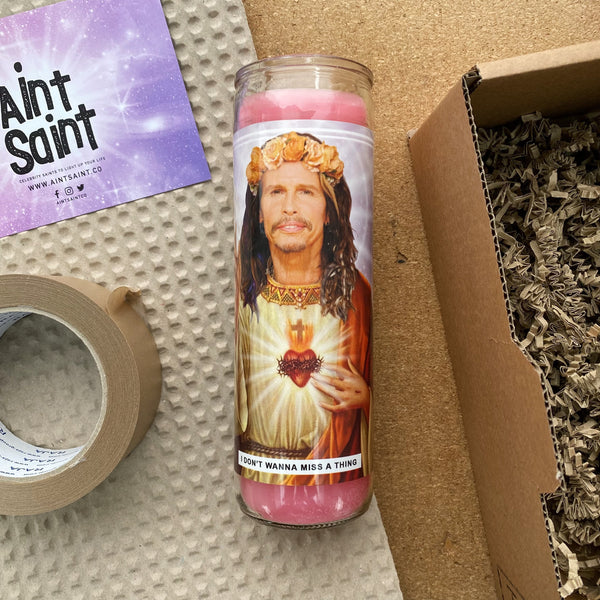 Saint Steven Tyler Prayer Candle