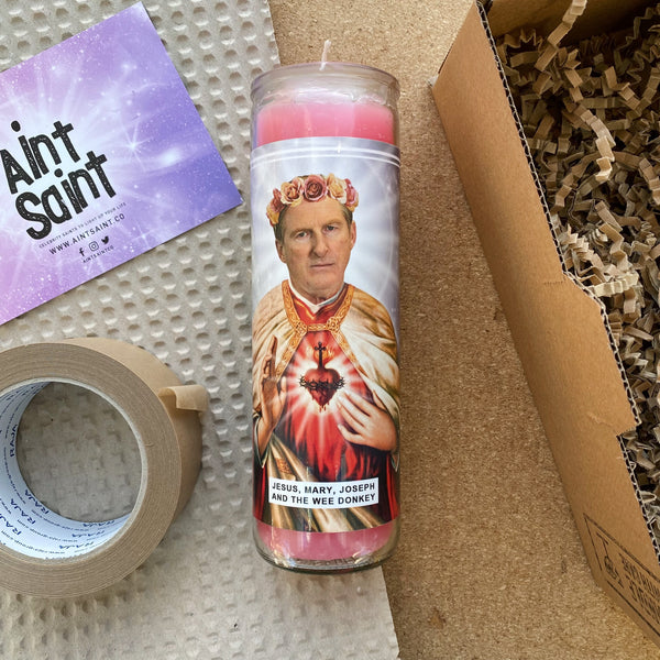 Saint Ted Hastings | Adrian Dunbar | Line Of Duty Prayer Candle