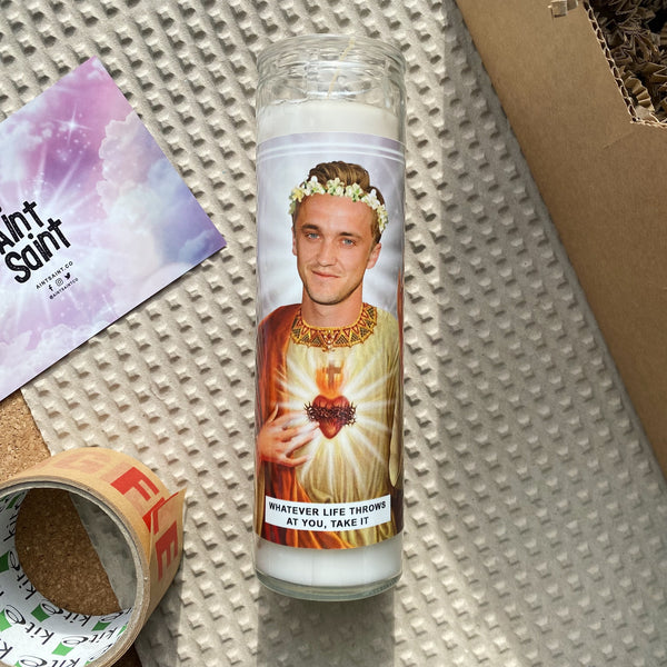 Saint Tom Felton Prayer Candle